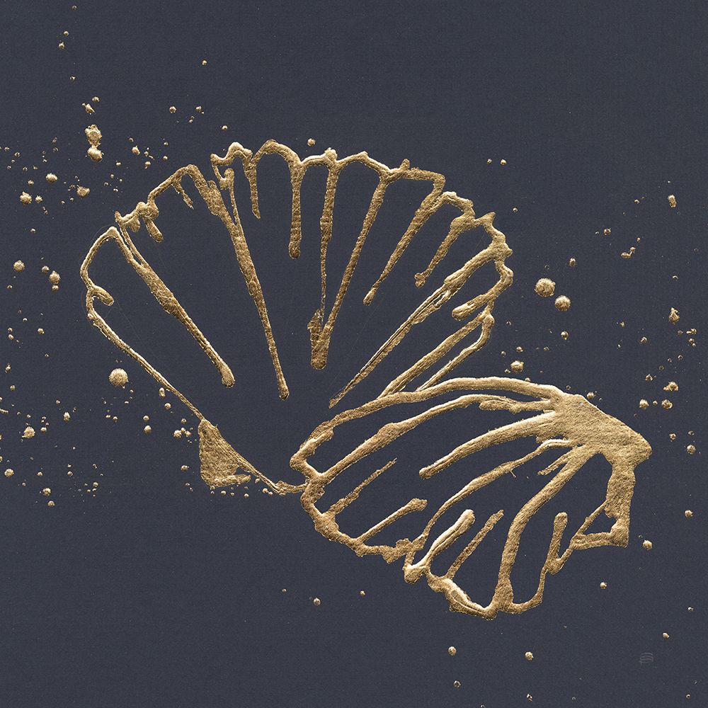 Gold Scallop II art print by Chris Paschke for $57.95 CAD