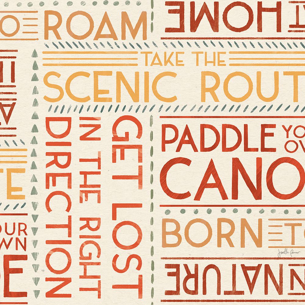 Born to Roam Pattern VB art print by Janelle Penner for $57.95 CAD