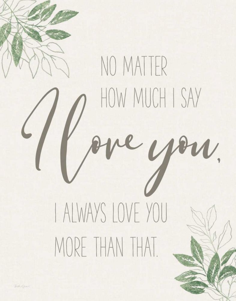 All You Need is Love Sentiment art print by Beth Grove for $57.95 CAD