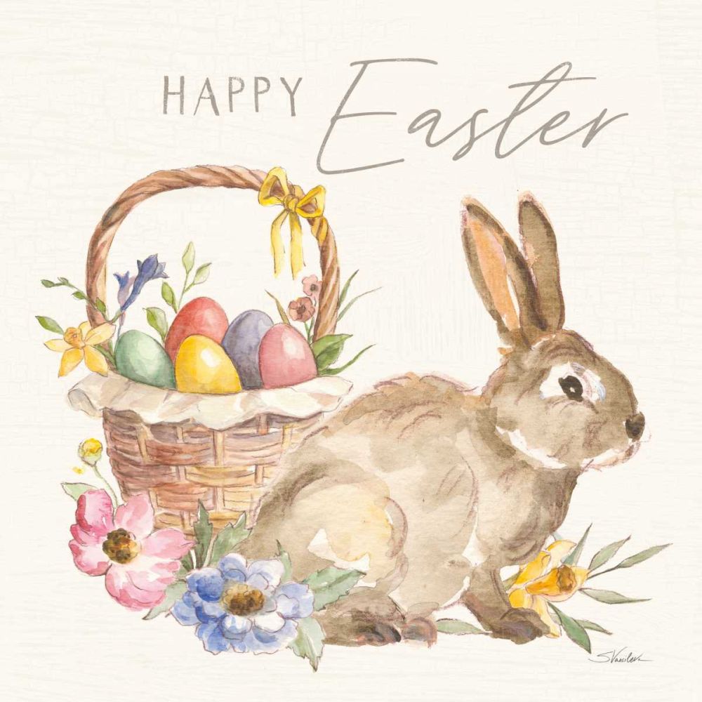 Happy Easter VII art print by Silvia Vassileva for $57.95 CAD