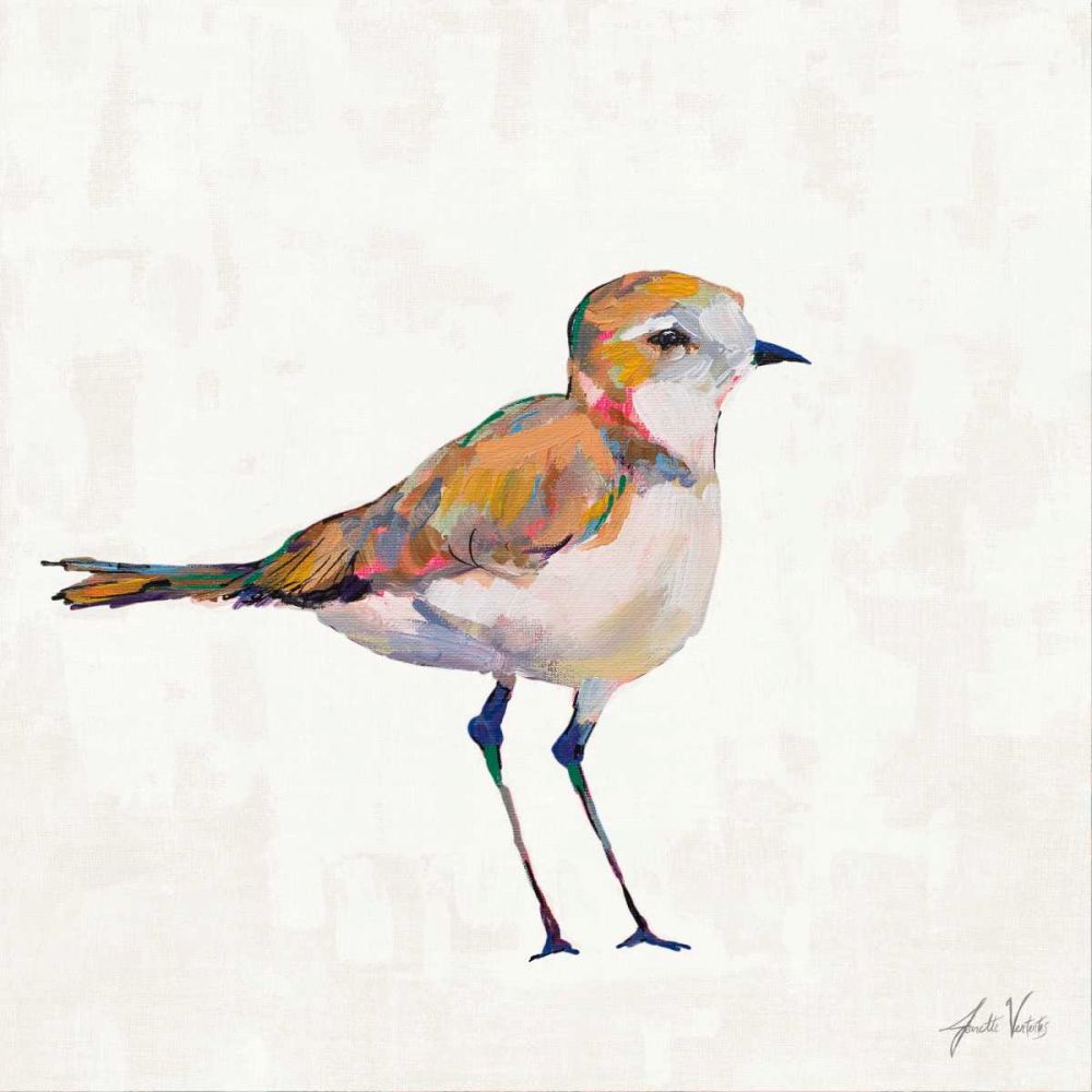Coastal Plover III Linen art print by Jeanette Vertentes for $57.95 CAD