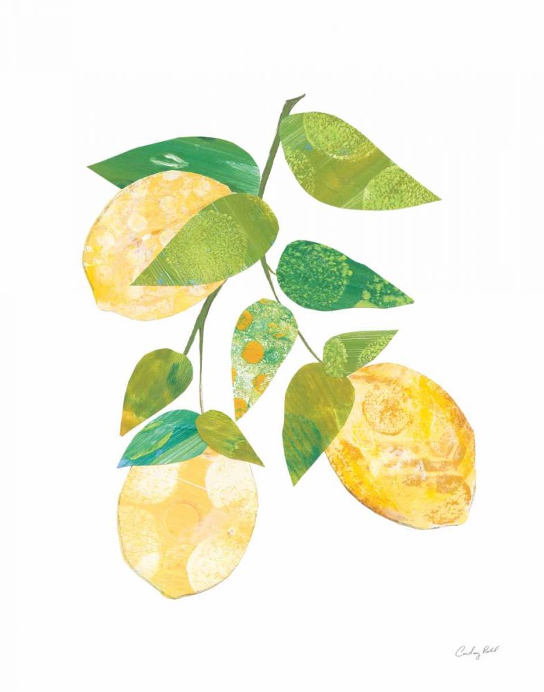 Summer Lemons I art print by Courtney Prahl for $57.95 CAD