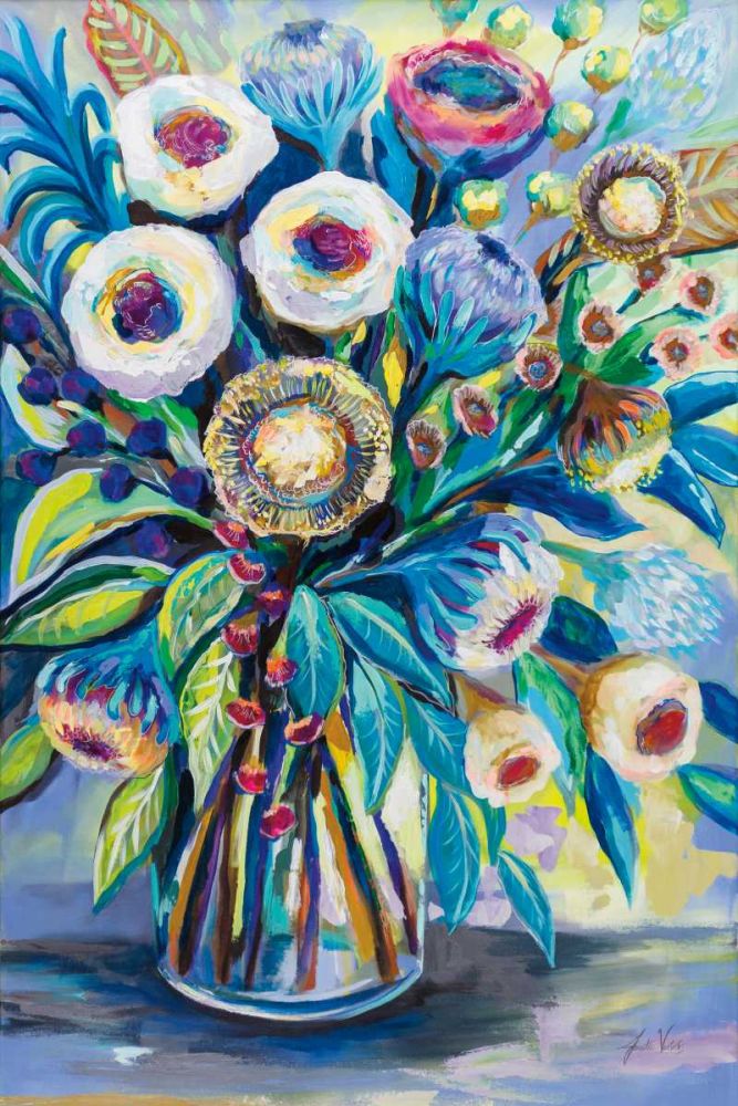 Bountiful Bouquet art print by Jeanette Vertentes for $57.95 CAD