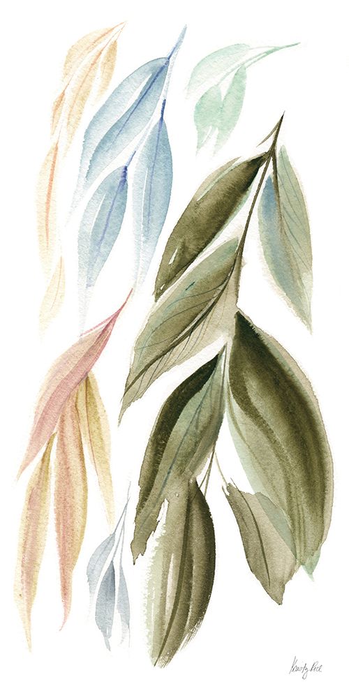 Leafy Cascade art print by Kristy Rice for $57.95 CAD