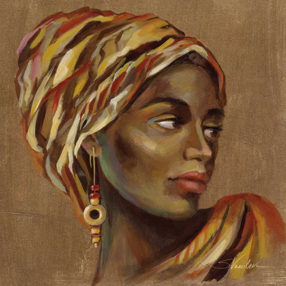 African Beauty I art print by Silvia Vassileva for $57.95 CAD