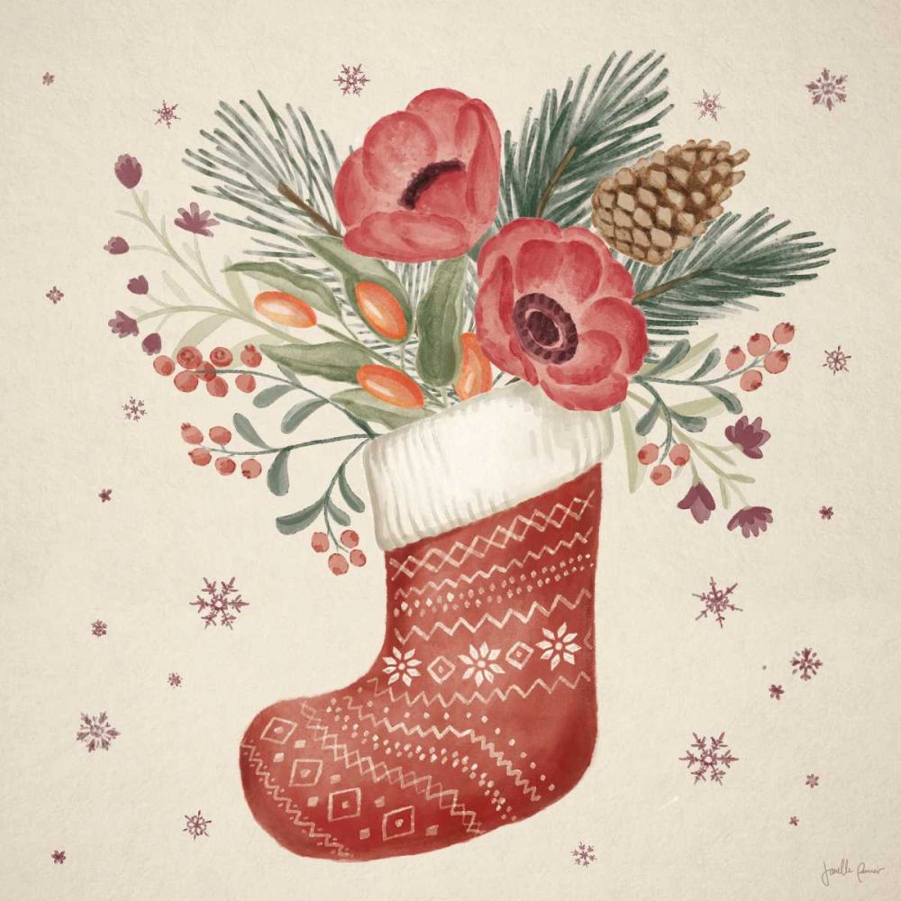 Winter Blooms V art print by Janelle Penner for $57.95 CAD