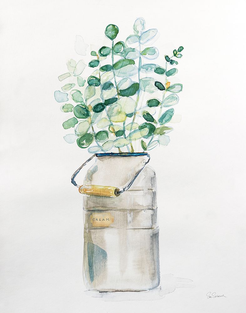 Market Eucalyptus art print by Sue Schlabach for $57.95 CAD