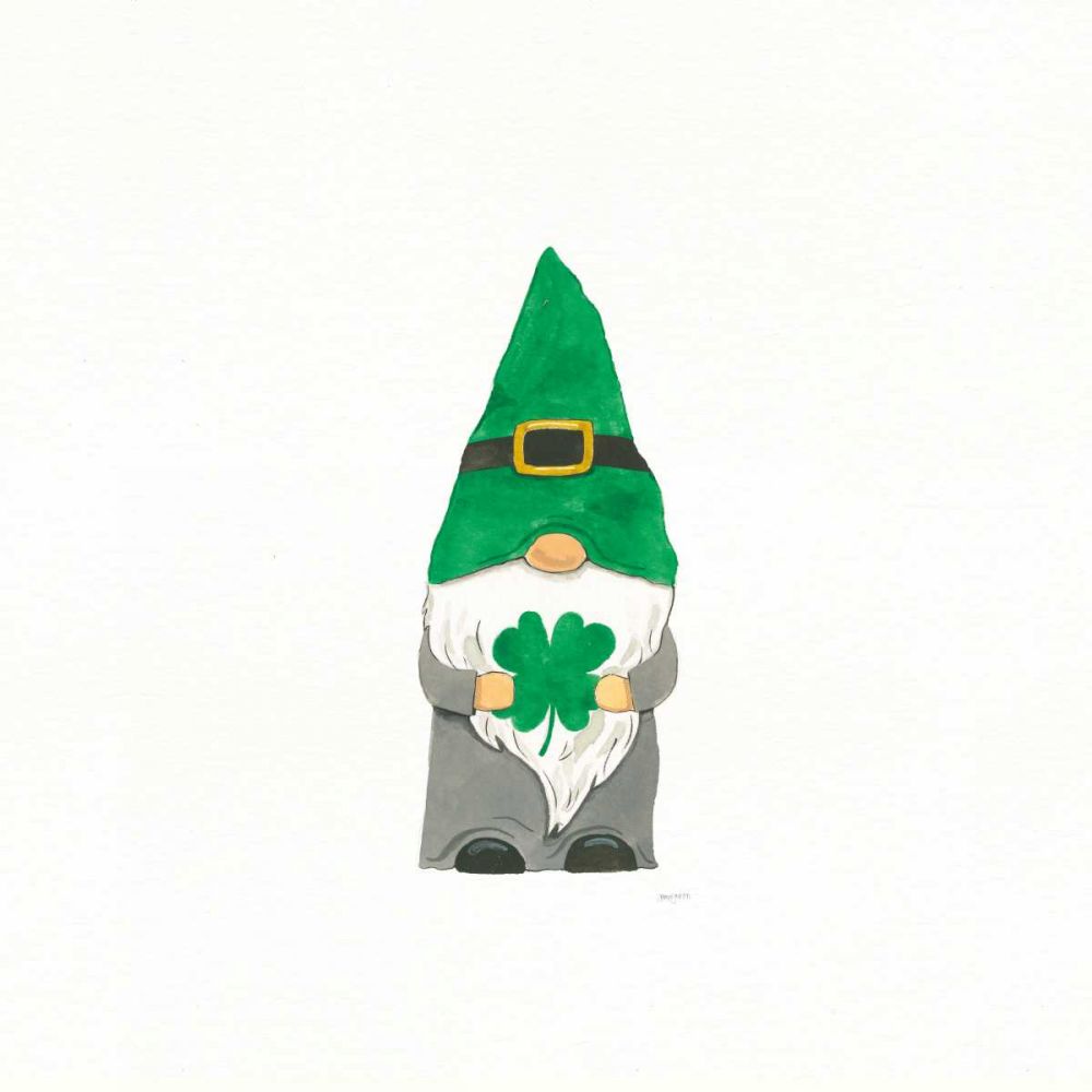 St Patricks Day Gnomes II art print by Jenaya Jackson for $57.95 CAD