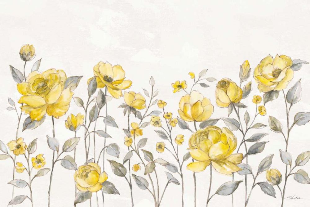 Sunny Roses I No Words art print by Silvia Vassileva for $57.95 CAD