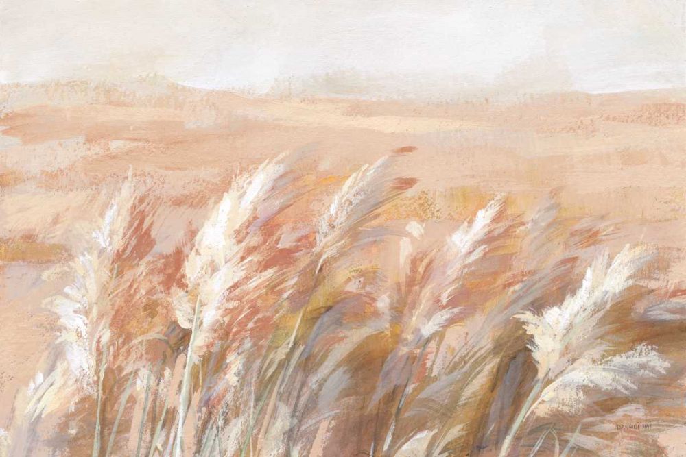 Terracotta Prairie Grasses art print by Danhui Nai for $57.95 CAD