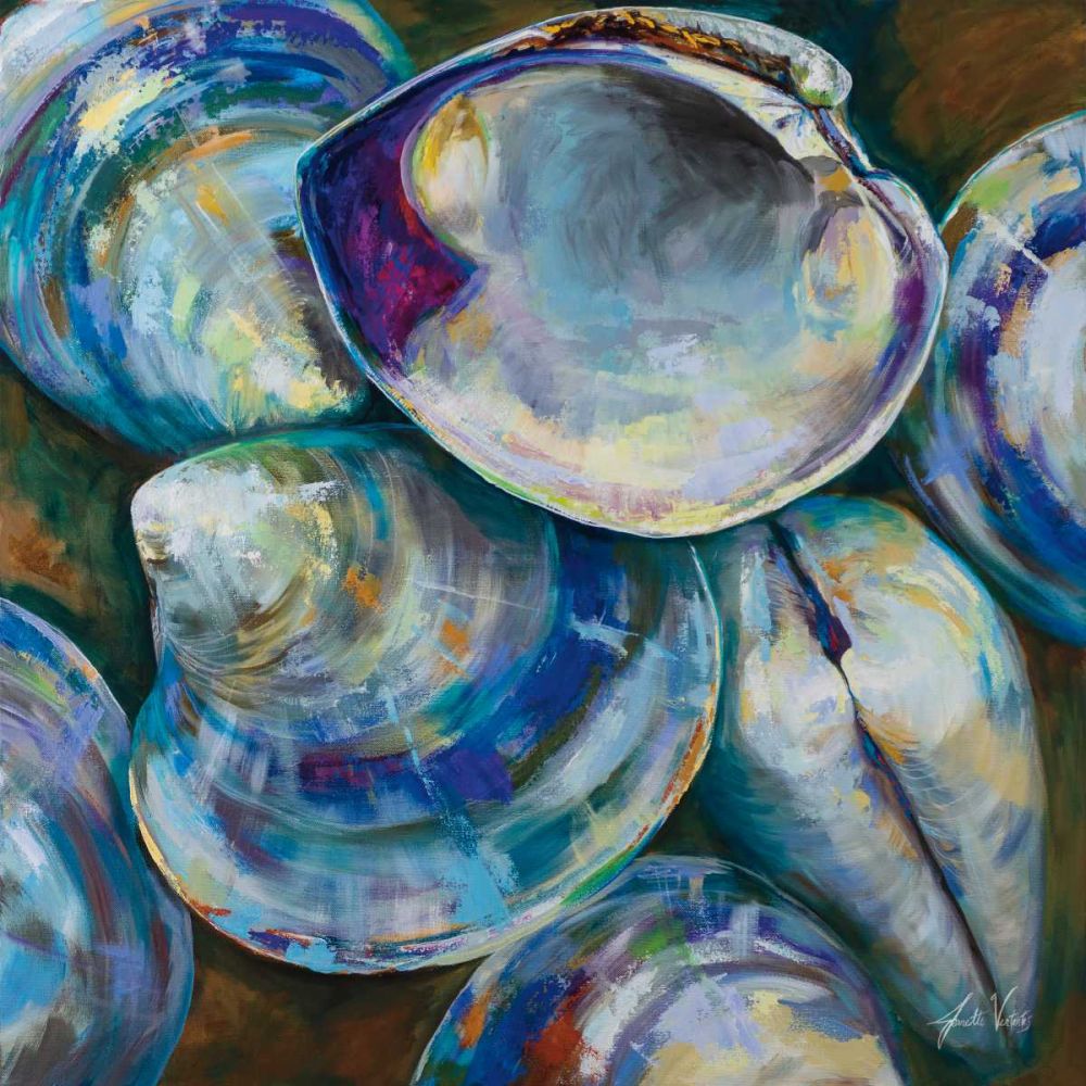 Shell Shuffle art print by Jeanette Vertentes for $57.95 CAD