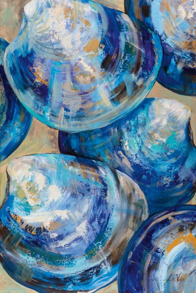 Beyond Blue Shells art print by Jeanette Vertentes for $57.95 CAD