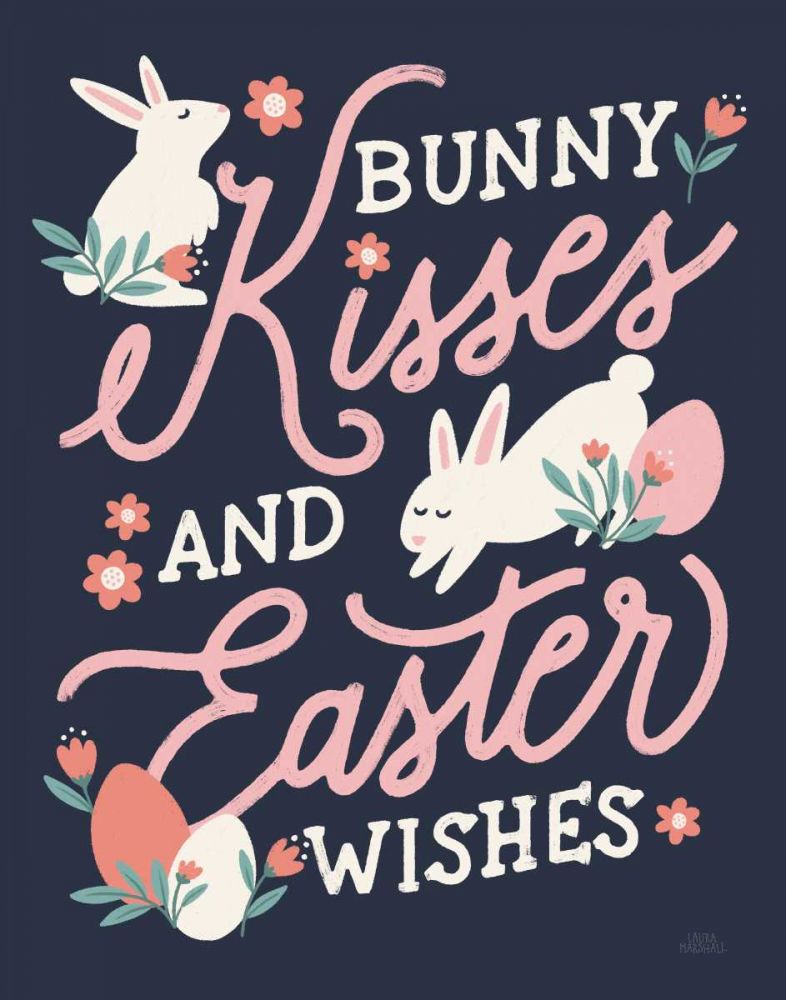 Bunny Kisses II art print by Laura Marshall for $57.95 CAD