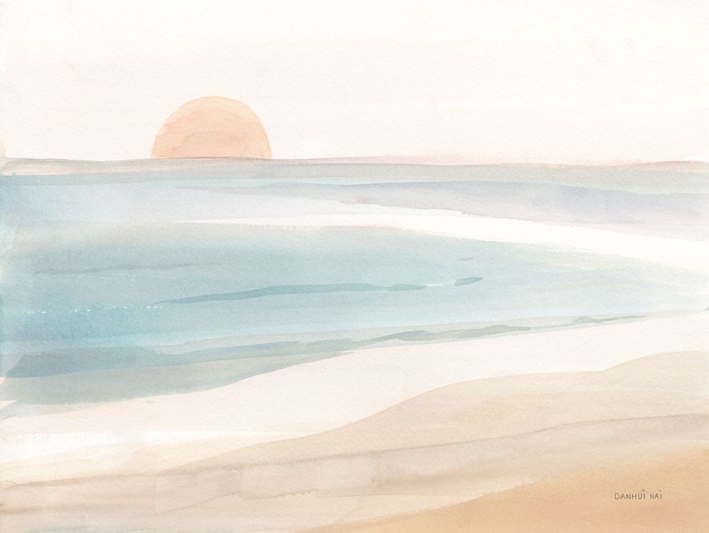 Pastel Sea art print by Danhui Nai for $57.95 CAD