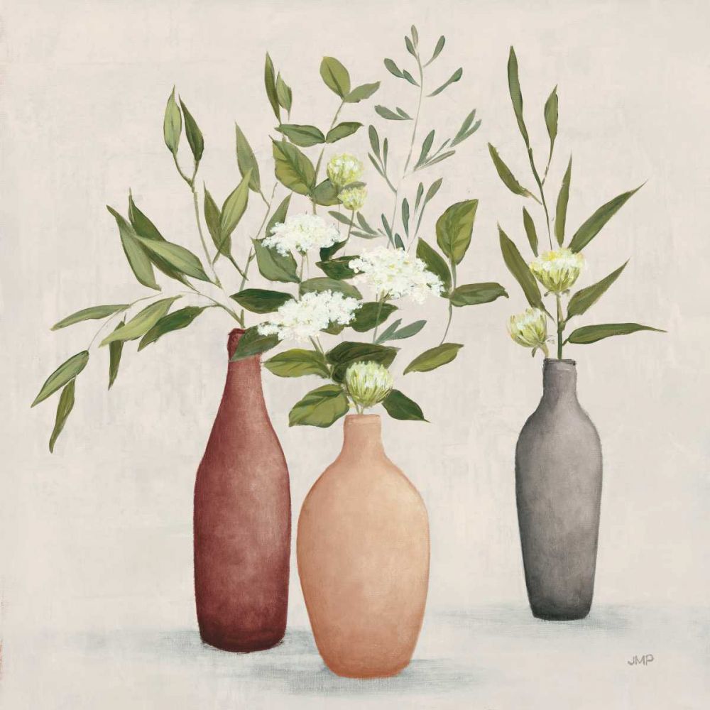 Natural Bouquet I Gray art print by Julia Purinton for $57.95 CAD