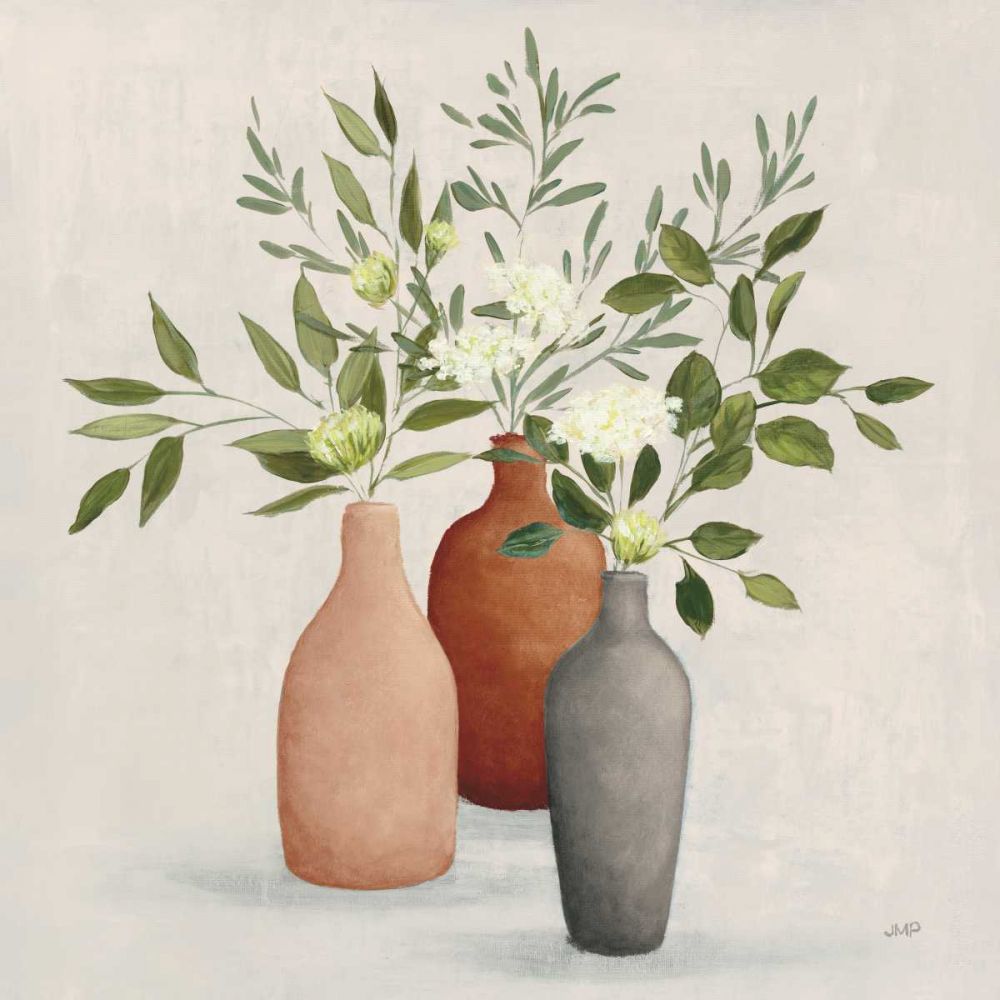 Natural Bouquet II Gray art print by Julia Purinton for $57.95 CAD