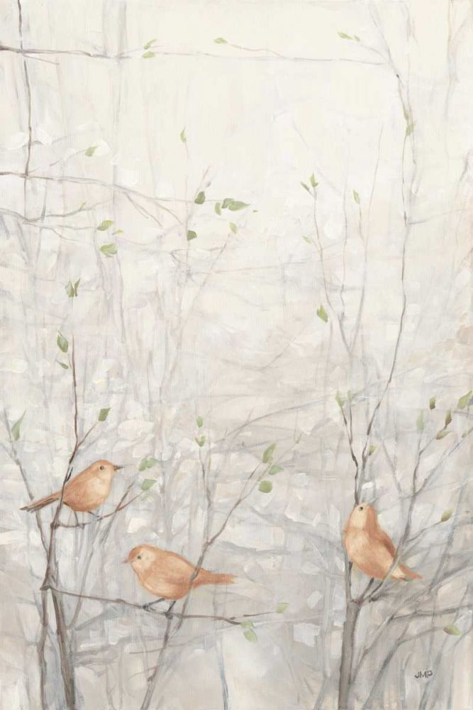 Birds in Trees I Brown art print by Julia Purinton for $57.95 CAD
