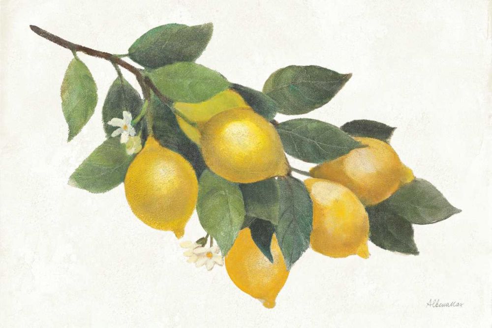 Lemon Branch I art print by Albena Hristova for $57.95 CAD