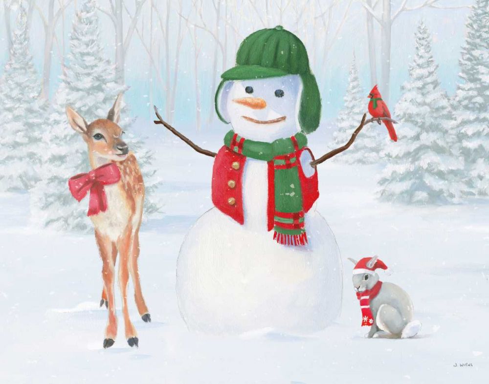 Dressed for Christmas I art print by James Wiens for $57.95 CAD