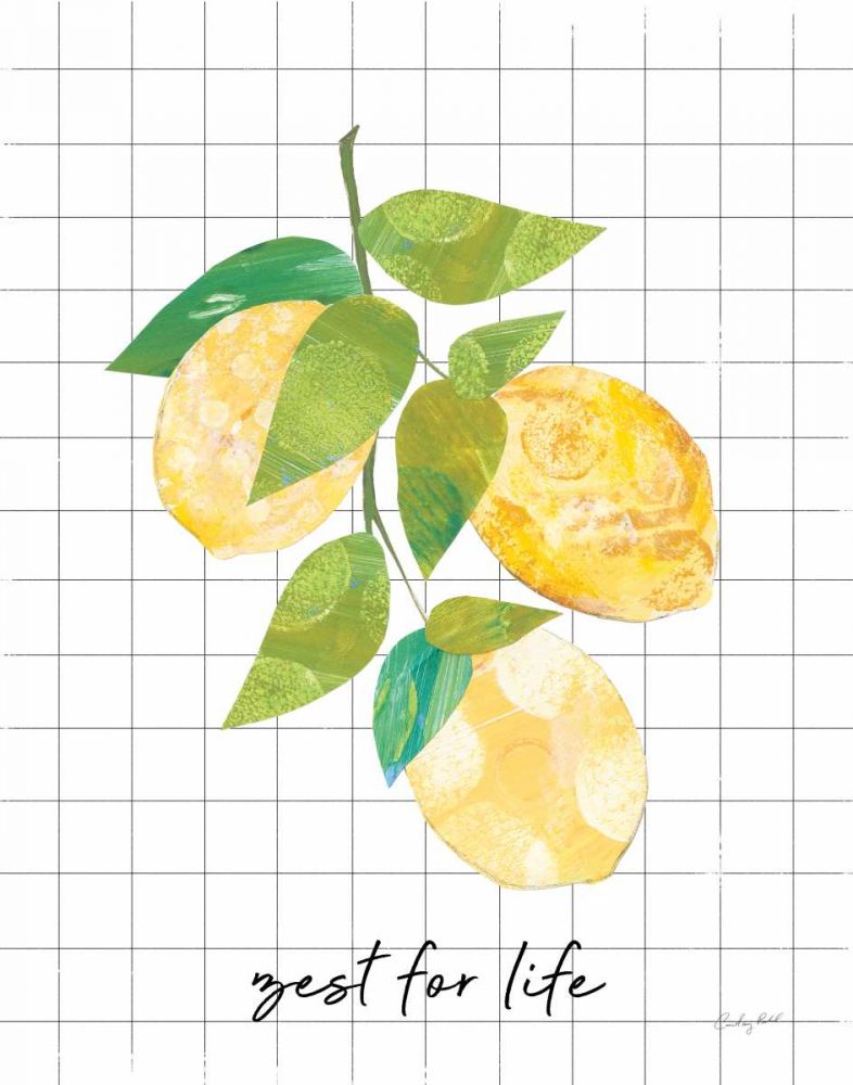 Summer Lemons Sentiment I art print by Courtney Prahl for $57.95 CAD