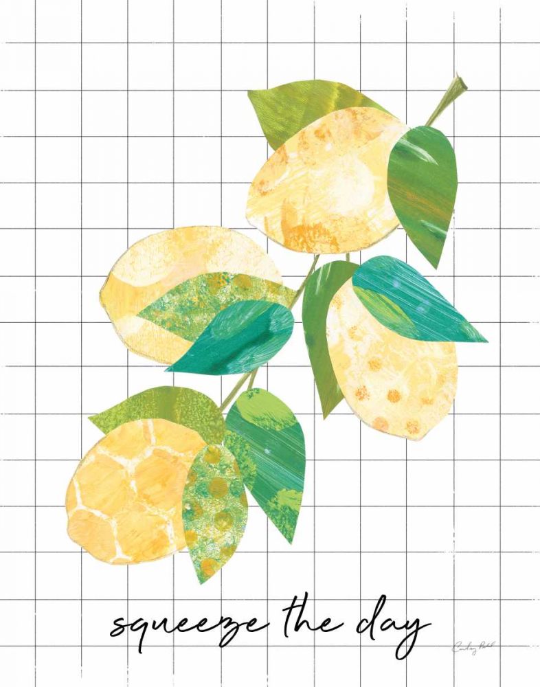 Summer Lemons Sentiment II art print by Courtney Prahl for $57.95 CAD