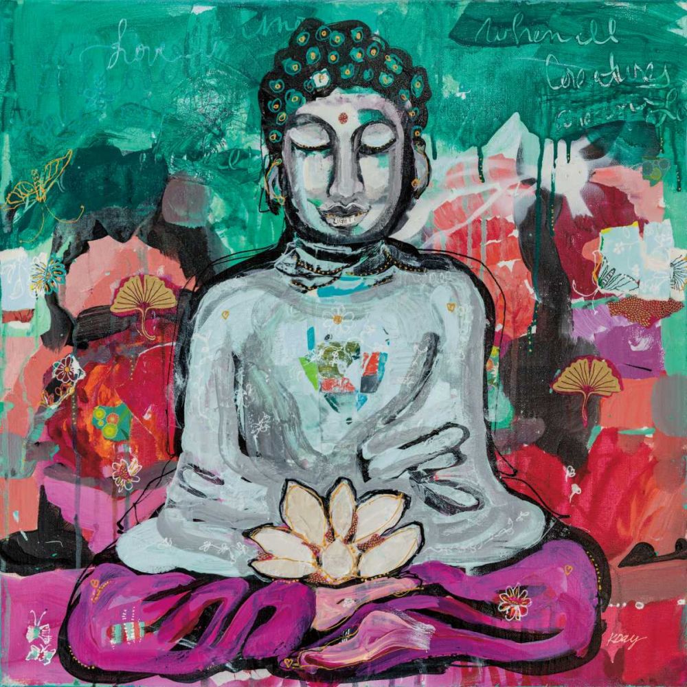 Bold Buddha art print by Kellie Day for $57.95 CAD