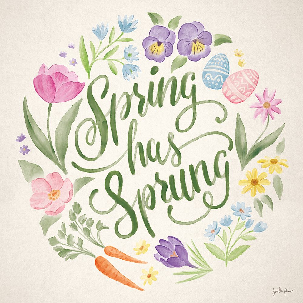 Spring Spirit IV art print by Janelle Penner for $57.95 CAD