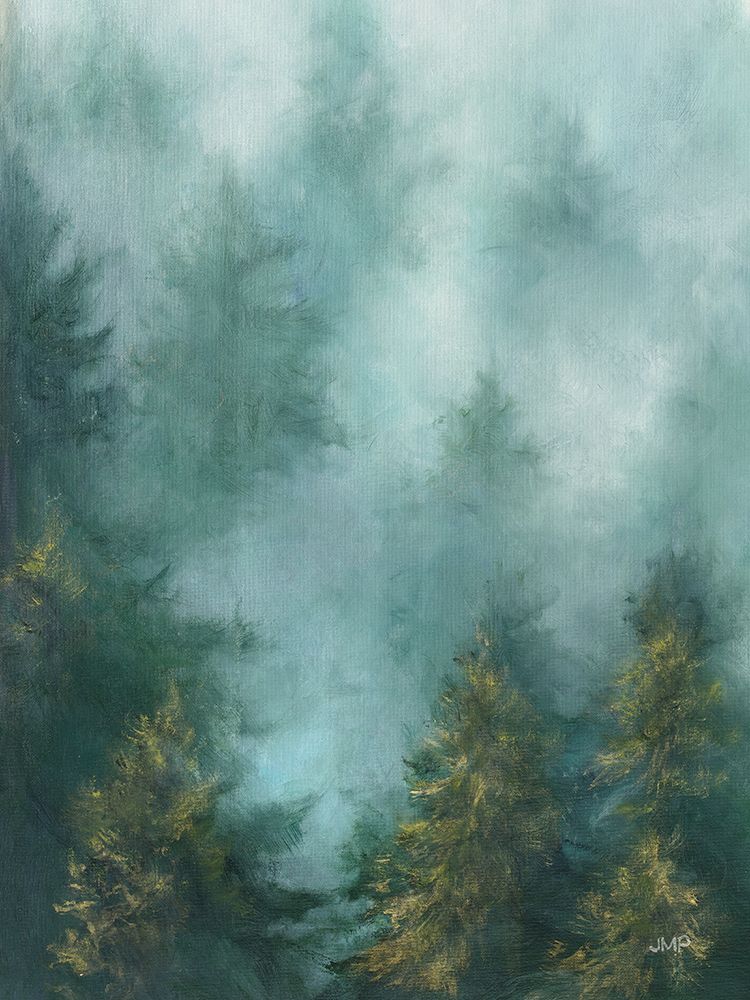 Misty Forest II art print by Julia Purinton for $57.95 CAD