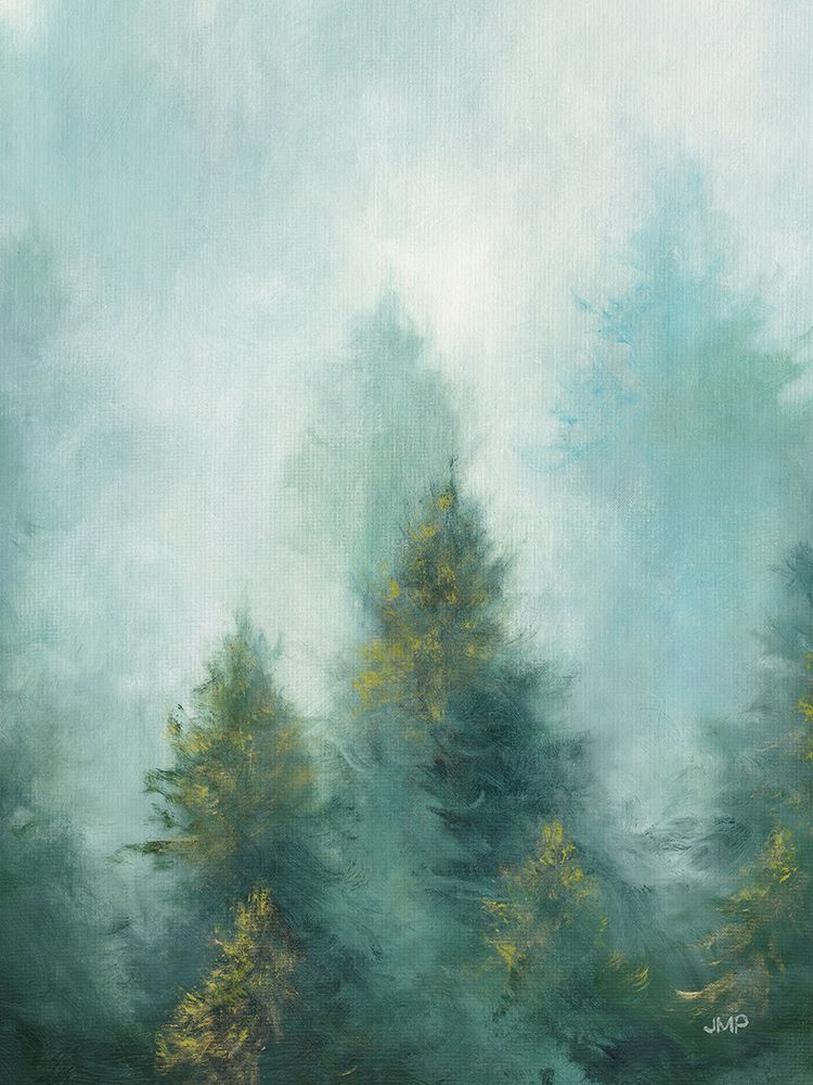 Misty Forest III art print by Julia Purinton for $57.95 CAD