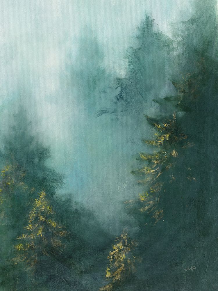Misty Forest IV art print by Julia Purinton for $57.95 CAD