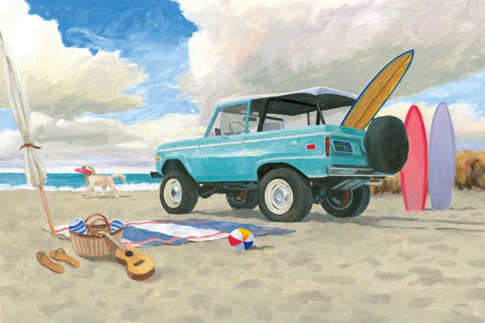 Beach Ride I art print by James Wiens for $57.95 CAD