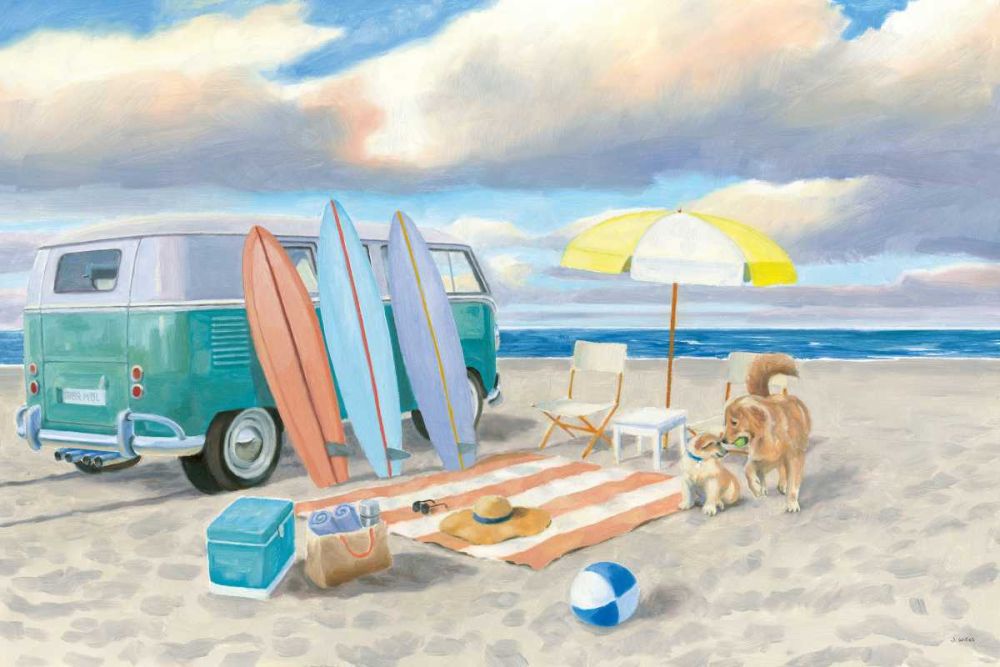 Beach Ride II art print by James Wiens for $57.95 CAD