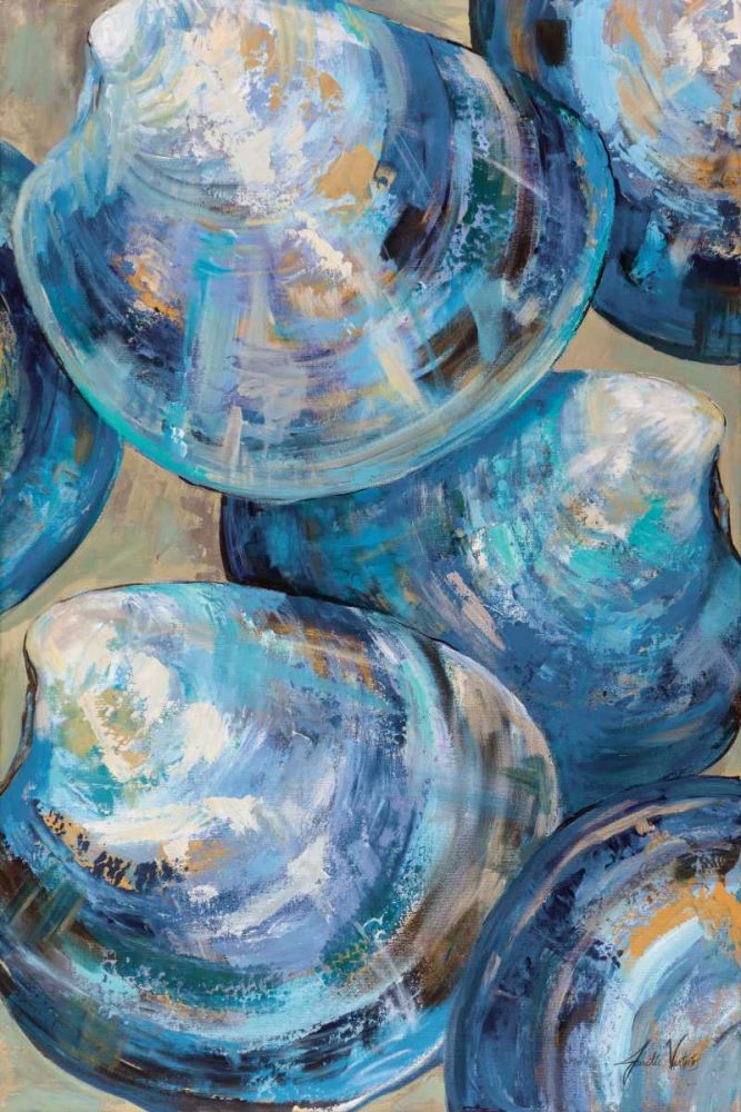 Beyond Blue Shells Light art print by Jeanette Vertentes for $57.95 CAD