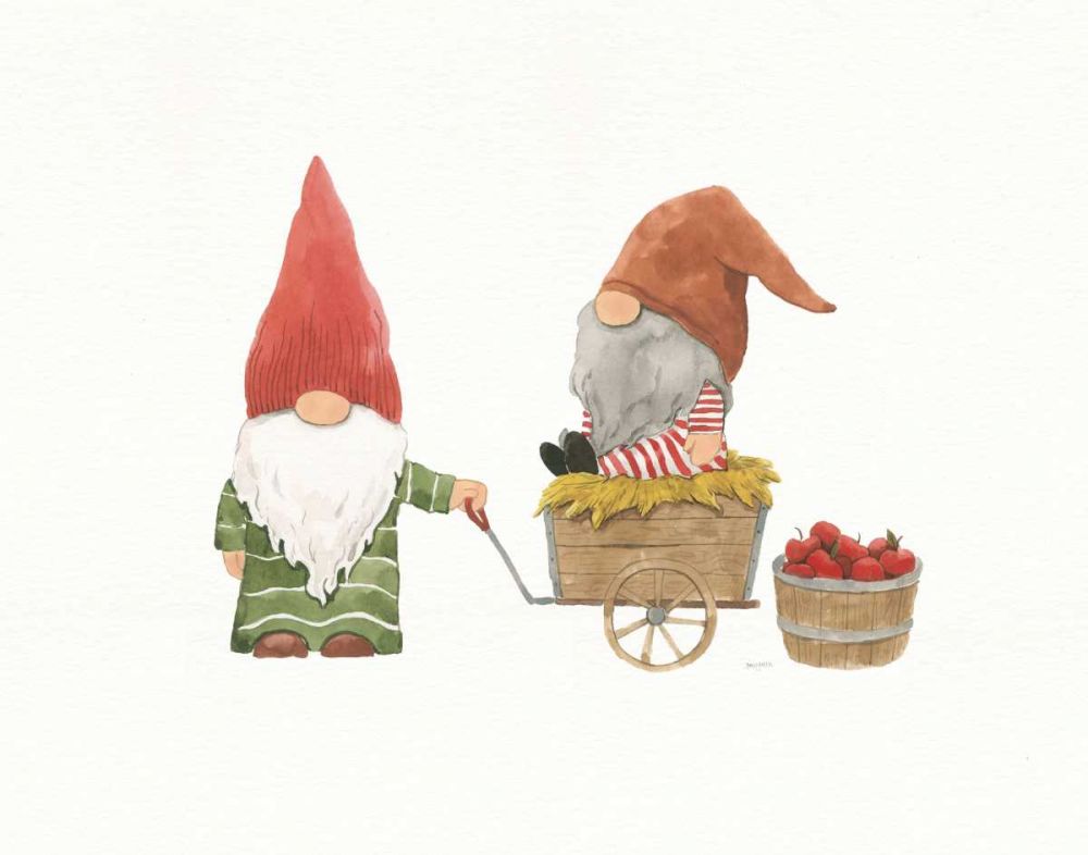 Harvest Gnomes III art print by Jenaya Jackson for $57.95 CAD