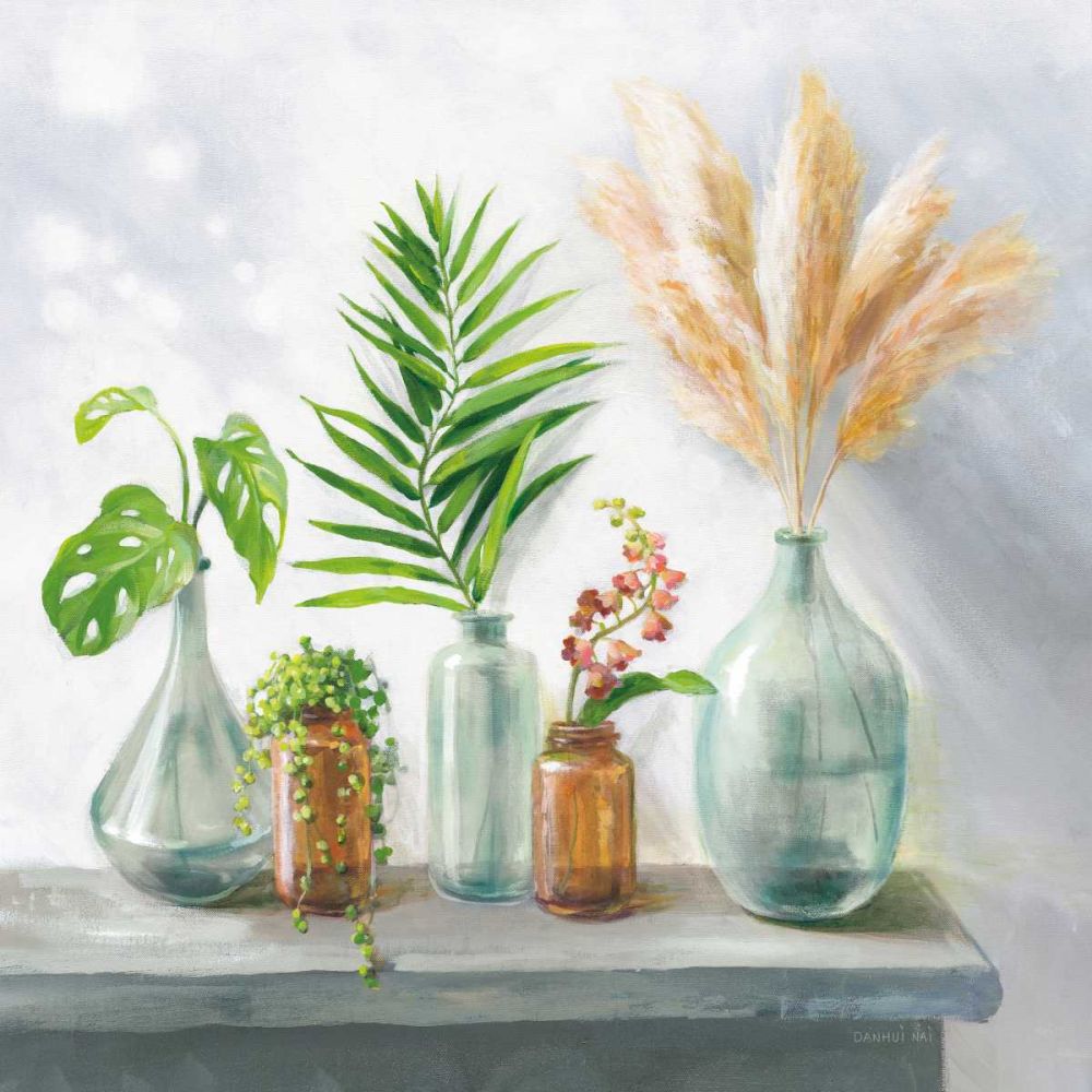 Natural Riches I Clear Vase art print by Danhui Nai for $57.95 CAD