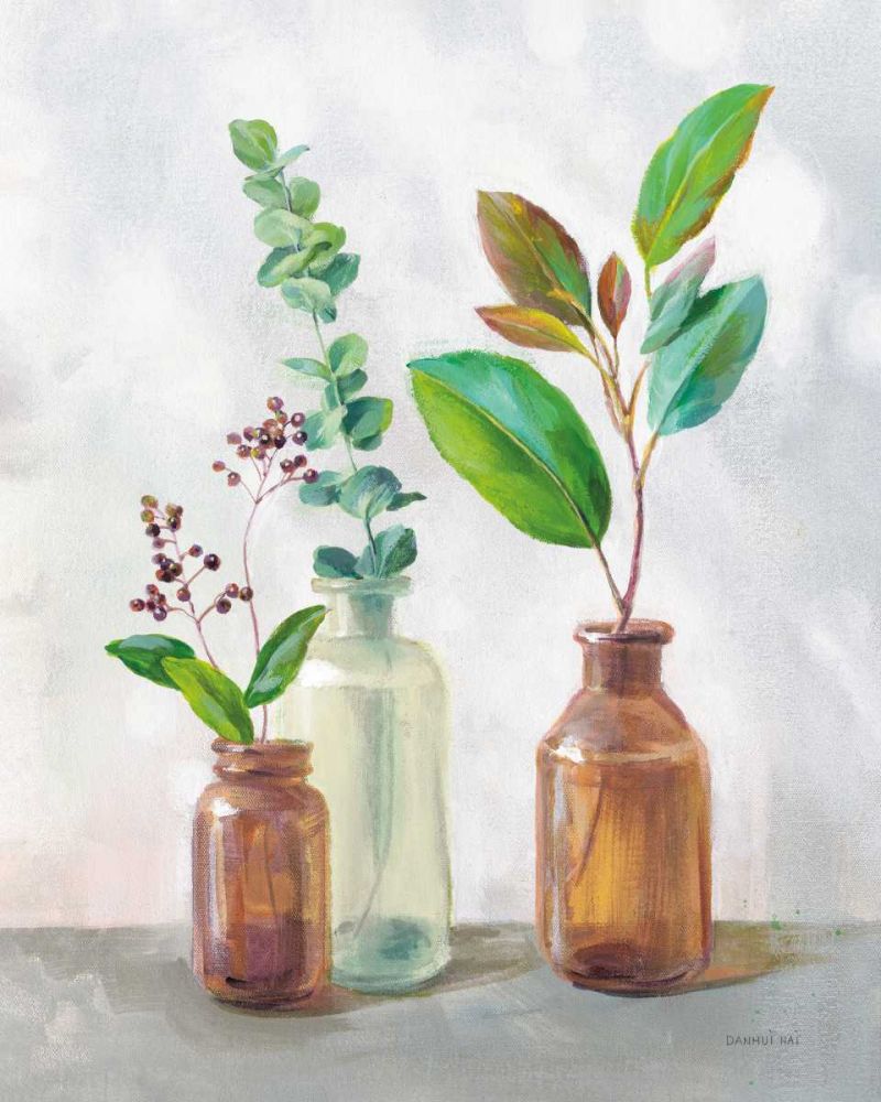 Natural Riches III Clear Vase art print by Danhui Nai for $57.95 CAD