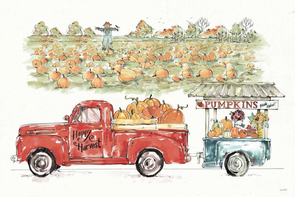 Country Harvest II art print by Anne Tavoletti for $57.95 CAD