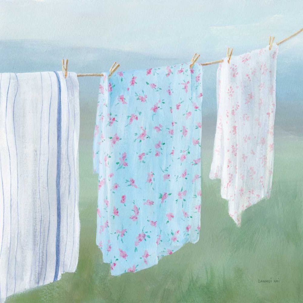 Laundry Day II art print by Danhui Nai for $57.95 CAD