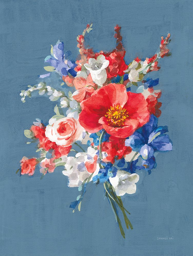 July Bouquet art print by Danhui Nai for $57.95 CAD