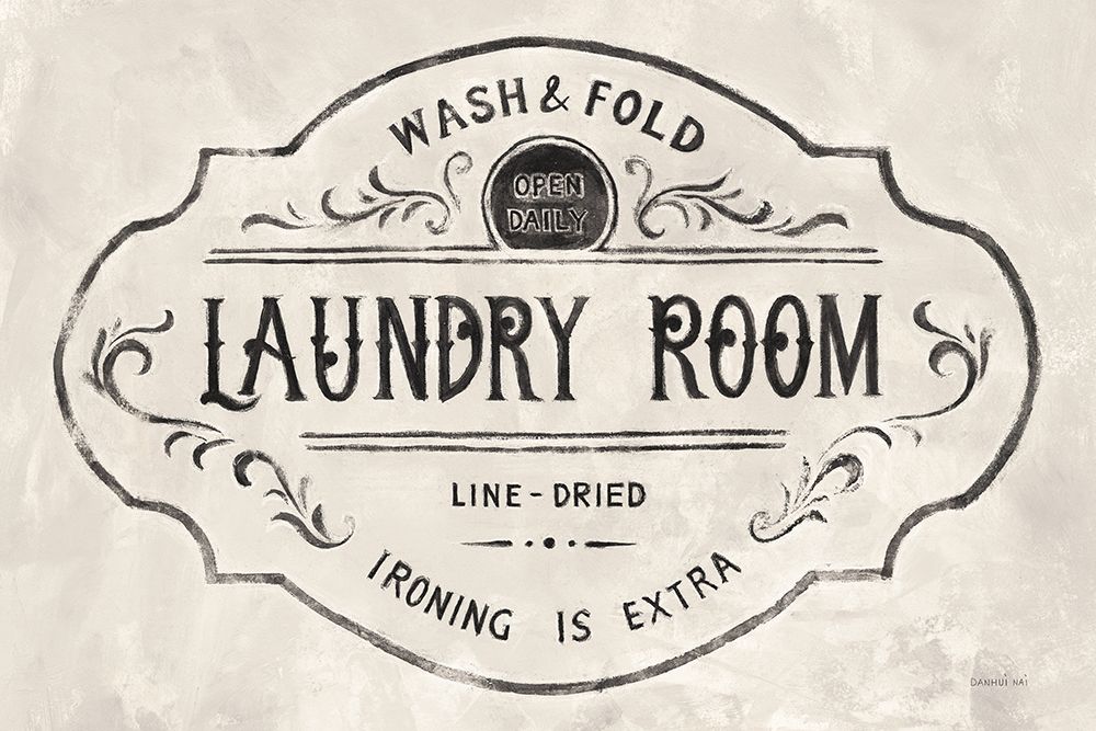 Laundry Day VIII Neutral art print by Danhui Nai for $57.95 CAD