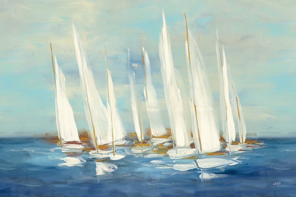 Regatta Sail art print by Julia Purinton for $57.95 CAD