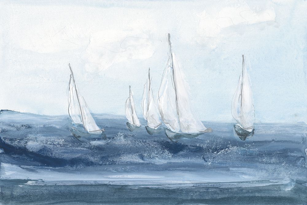 Group Sail I art print by Chris Paschke for $57.95 CAD