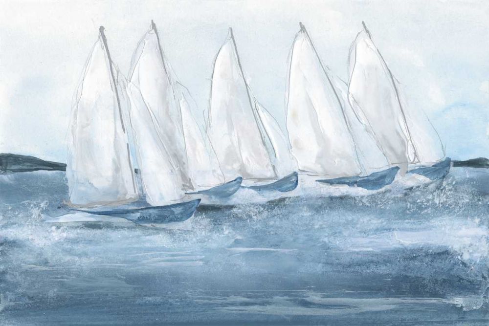 Group Sail II art print by Chris Paschke for $57.95 CAD