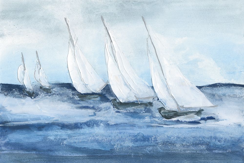 Group Sail IV art print by Chris Paschke for $57.95 CAD