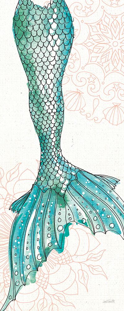 Sea Sirens III art print by Anne Tavoletti for $57.95 CAD