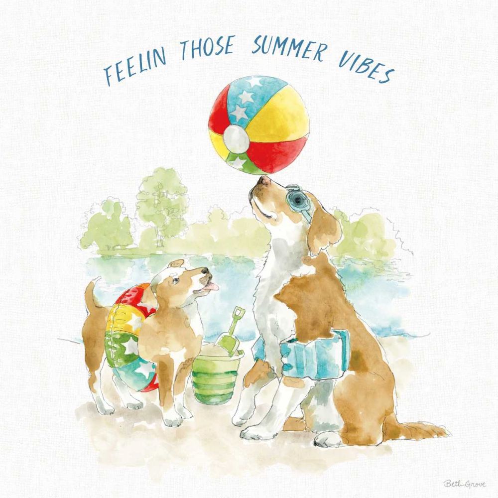 Summer Fun II art print by Beth Grove for $57.95 CAD