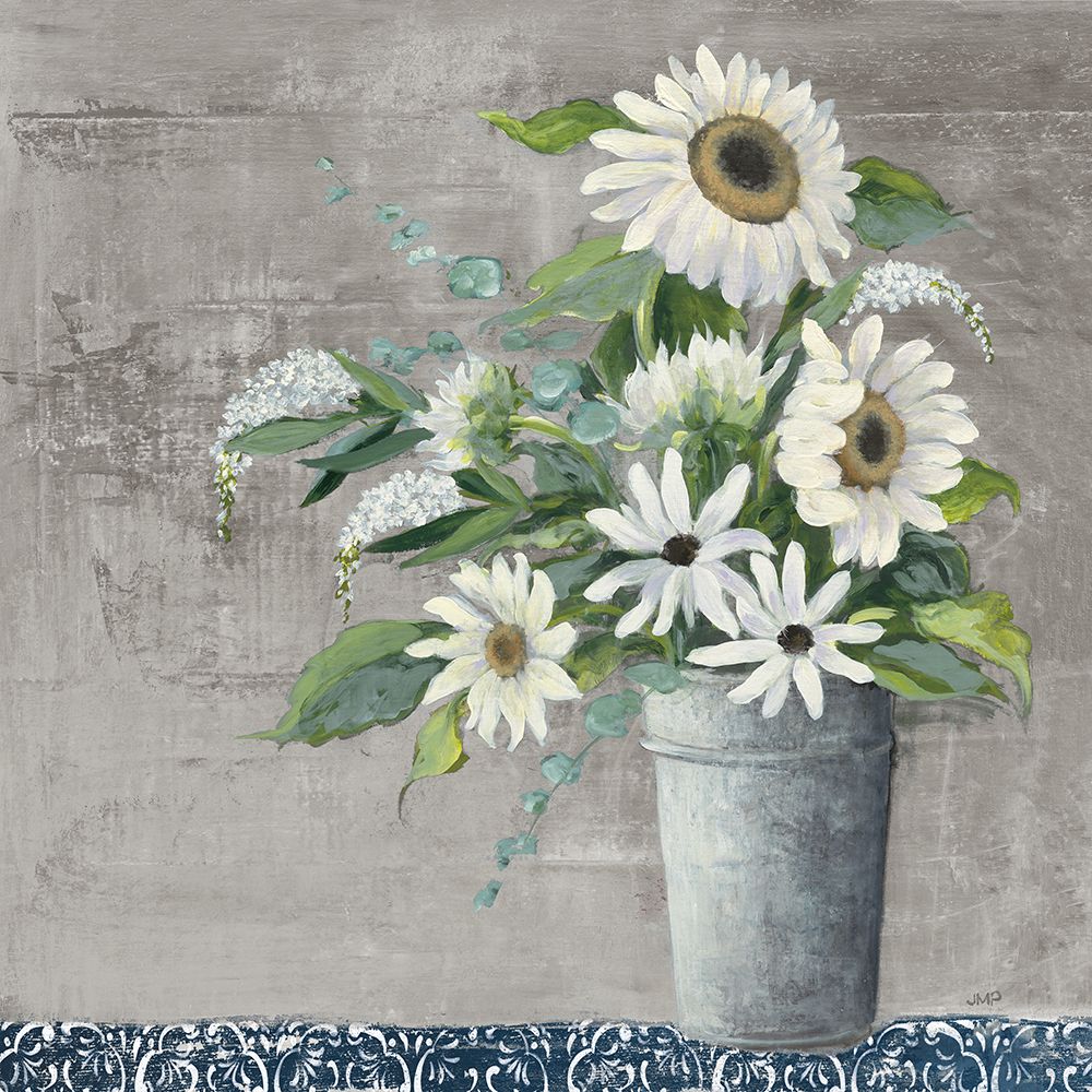 Late Summer Bouquet II Rustic art print by Julia Purinton for $57.95 CAD