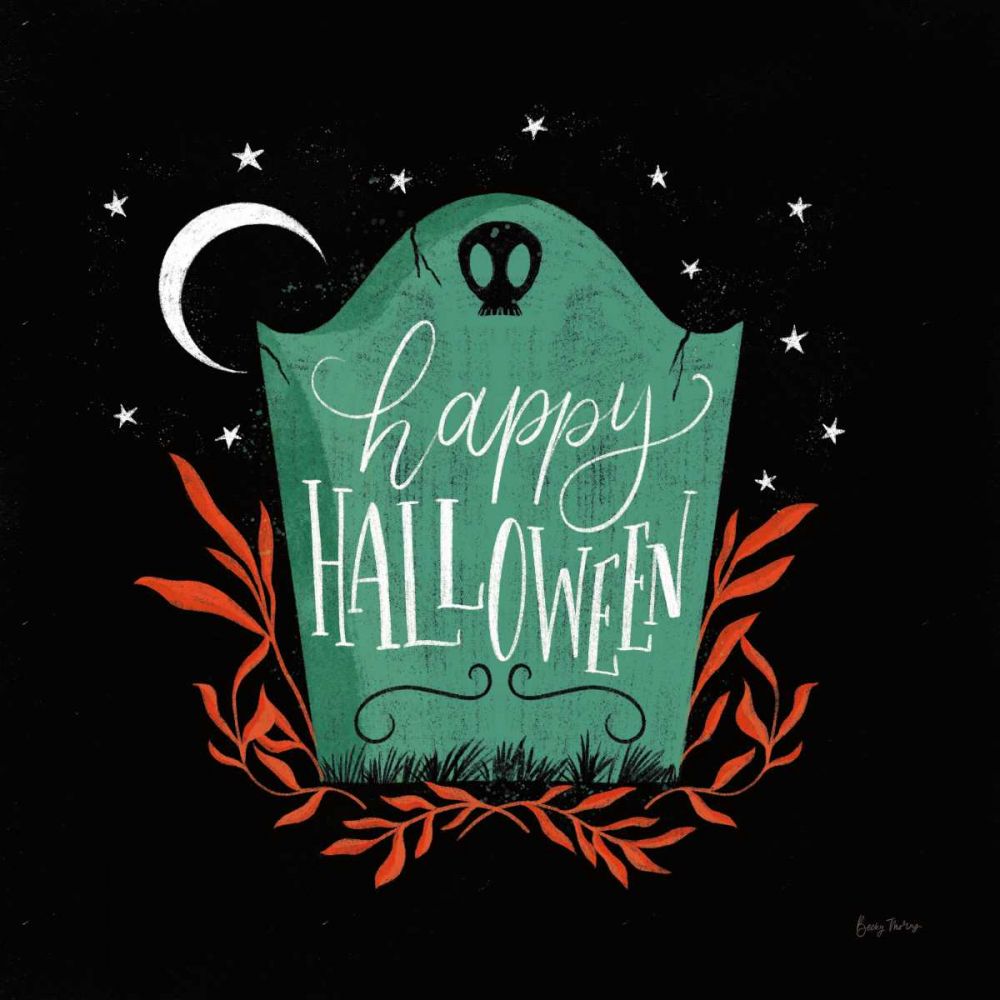 Cute Halloween I art print by Becky Thorns for $57.95 CAD