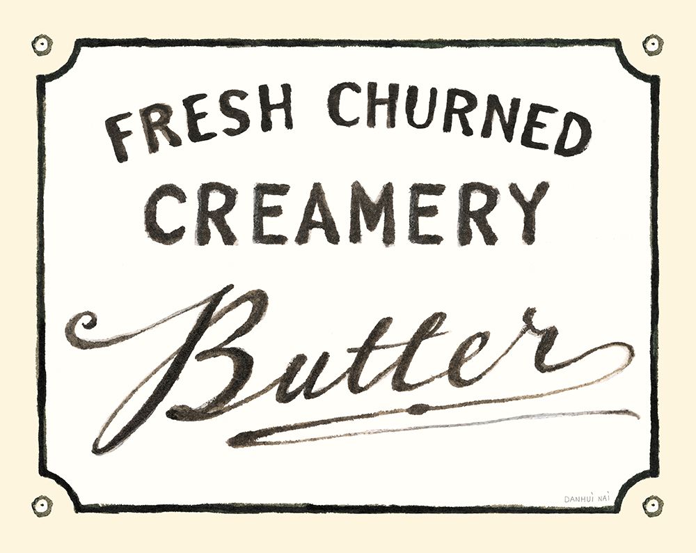 Creamery Butter art print by Danhui Nai for $57.95 CAD