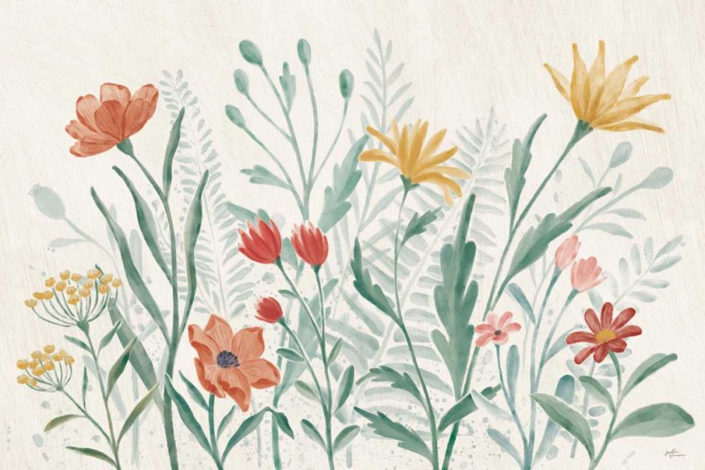 Wildflower Vibes I art print by Janelle Penner for $57.95 CAD